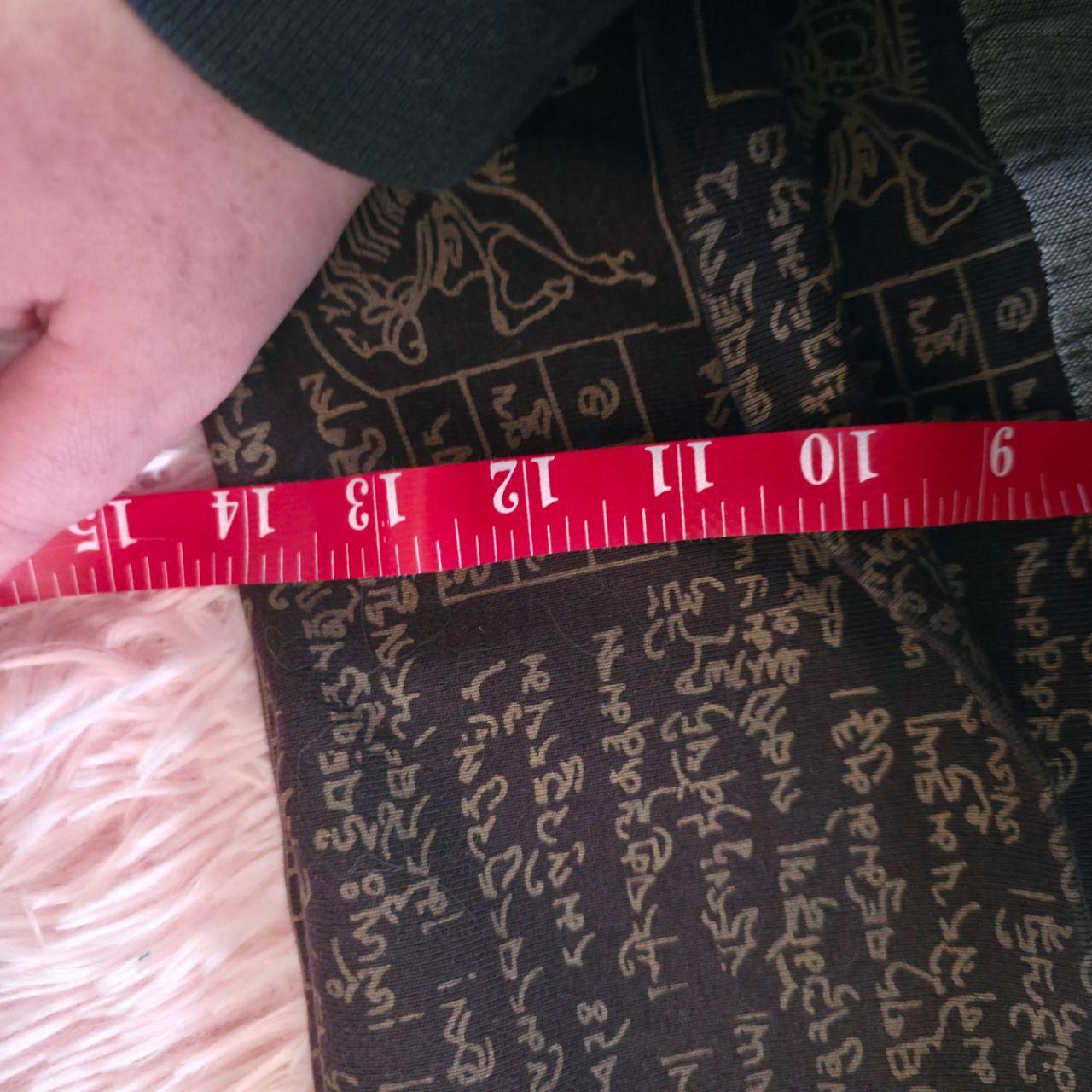 Gray Fold Over Harem Pants