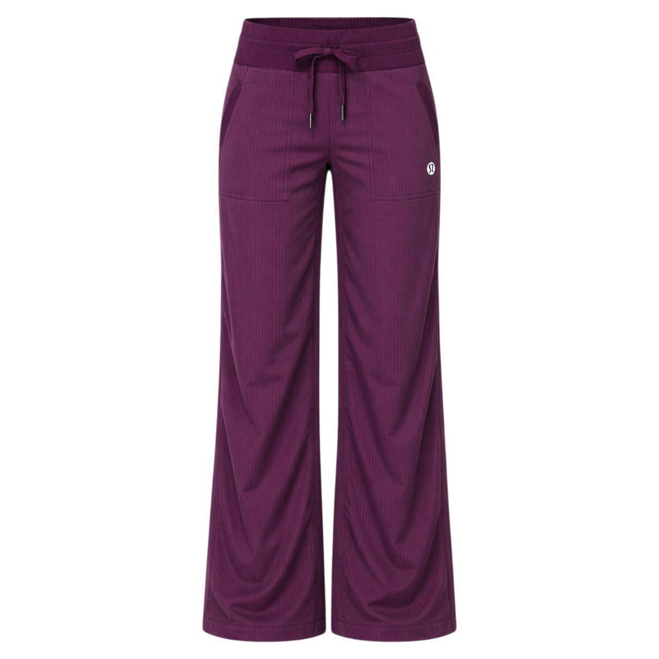 Lululemon Dance Studio Pants II Size 12 Purple Wide Leg